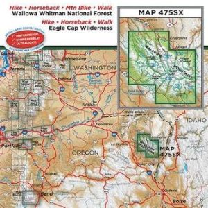 Wallowa Mountains * Eagle Cap Wilderness, OR No. G475SX (Green Trails Maps)